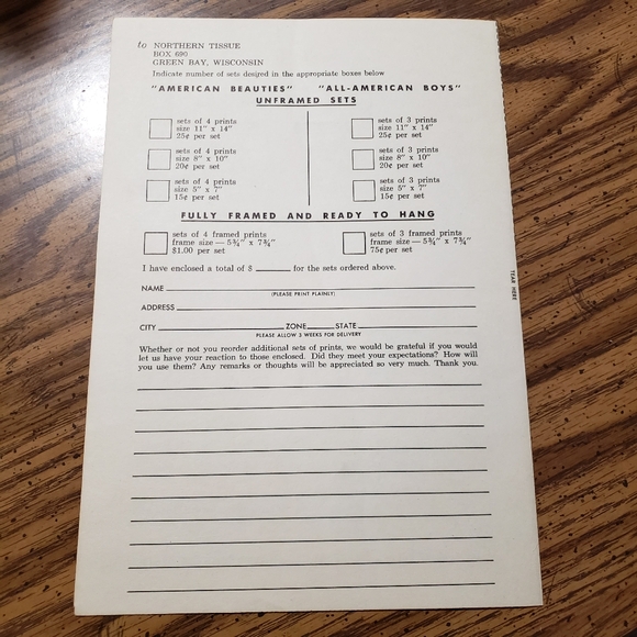 Vintage 1960's Northern Paper Mills Advertising Art by Francis Hook - Picture 10 of 12